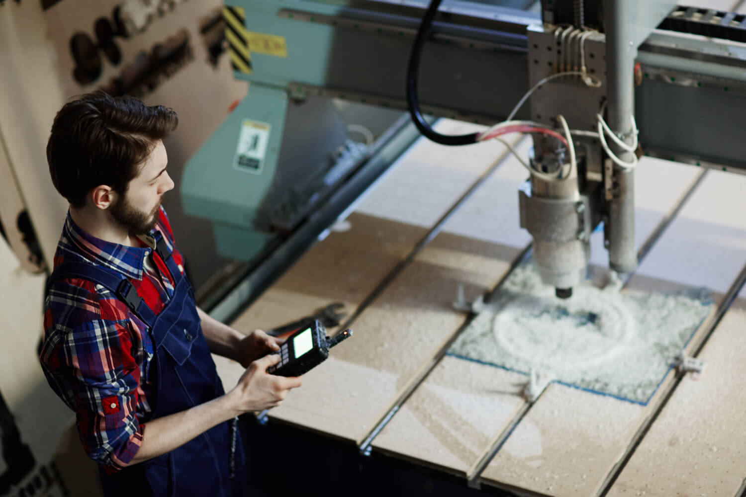 cnc machine operator